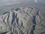 Exposed hogbacks in the Nevada desert