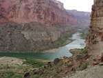 A panoramic view of the canyon from the same spot as the previous two photos