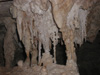 Nice dripstone columns in Great Cave