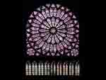 A rose window in Notre Dame