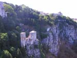 Some of the structures at Erice