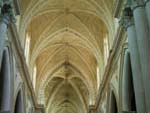 The ceiling of the duomo at Erice--it looked like it was made out of butter. Mmmmmm, butter.