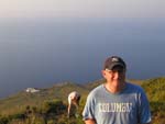 Carlo, halfway up Stromboli