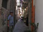 Carlo in Lipari town