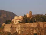 Lipari citadel from the harbor