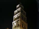 A surviving tower of Diocletian's palace in Split, Croatia