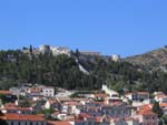 The castle and old city wall overlooking the harbor