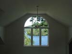 We spent most of the week at Mom and Dad's place on the lake. Thanks, Mom and Dad! This is the view from the loft where Robyn and I slept.