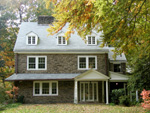 Our friends Mark and Najjia's house in Awbury Arboretum (Philadelphia)