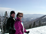 Di & Eric at the top of the mountain