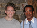 An unflattering photo of Tim Meadows with me