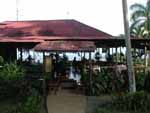 The dining room at Marenco, with beautiful views of the Pacific